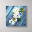 Search for emerald green canvas prints White