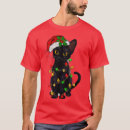 Search for black cat christmas tshirts Boyfriend