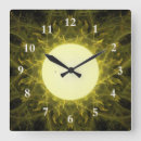 Search for yellow sun clocks Abstract