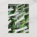 Search for banana leaf business cards Fruit