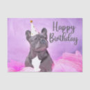 Search for french bulldog tissue paper Cute