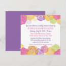 Search for artistic bridal shower invitations Summer