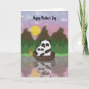 Search for panda mothers day cards Animal