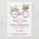 Search for bicycle bridal shower invitations Elegant