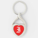 Search for i keychains Red
