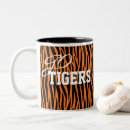 Search for tiger stripes mugs Animal skin