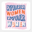 Search for empowering women stickers Strong woman