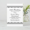Search for damask birthday invitations Vintage