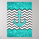 Recherche de chevron turquoise posters Nautique