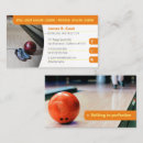 Search for bowling coach business cards Professional