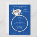 Search for diamond ring bridal shower invitations Bride