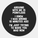 Search for arguing stickers Humour