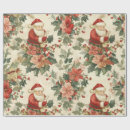 Search for santa clause wrapping paper Cute