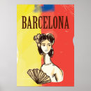 Recherche de vintage de flamenco posters De voyage espagnole