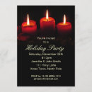 Search for candle christmas invitations Elegant