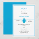 Search for light blue baby shower invitations For kids