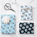 Search for feathers wrapping paper Silver