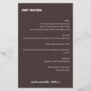Search for retro wedding menus Reception