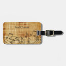 Search for music luggage tags Vacation