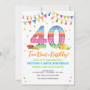 Recherche de fiesta 40ans anniversaire invitations Pour tous