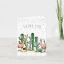 Search for llama thank you cards Fiesta