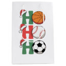 Search for basketball christmas gift bags Santa
