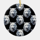 Search for white wolf ornaments Animal