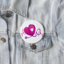 Recherche de profession médicale badges Stéthoscope