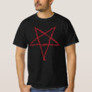 Search for pentagram tshirts devil
