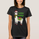 Search for fleece navidad tshirts Llama