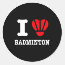 Search for love badminton stickers Racquet