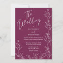 Search for pansies wedding invitations Purple