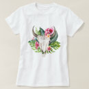 Search for floral skull tshirts Flowers