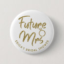 Recherche de douches nuptiales badges Bride