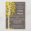 Search for birch tree invitations Fall
