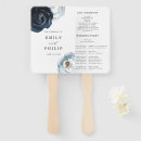 Search for navy wedding programs Watercolor