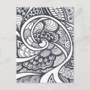 Recherche de carte zen cartes postales Zendoodle