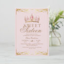 Search for rose gold sweet 16 invitations Watercolor
