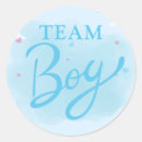 Search for gender reveal boy stickers I vote blue