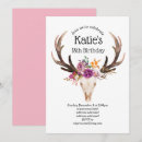 Search for bull skull invitations Bohemian