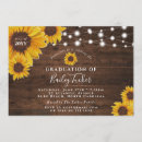 Search for sunflowers graduation Rustic