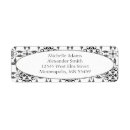 Search for fancy ornate return address labels Engagement