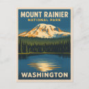 Search for mount rainier national park postcards Mountain