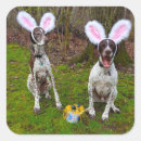 Search for egg hunt party stickers Bunny ears