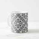 Search for black geometric pattern mugs Abstract