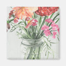 Search for mason jar magnets Floral