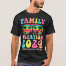 Recherche de destination tropicale de vacances tshirts Vacances en famille