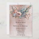 Search for boho feather wedding invitations Pink