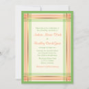 Search for plaid wedding invitations Gold