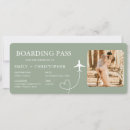 Search for abroad wedding invitations Airplane